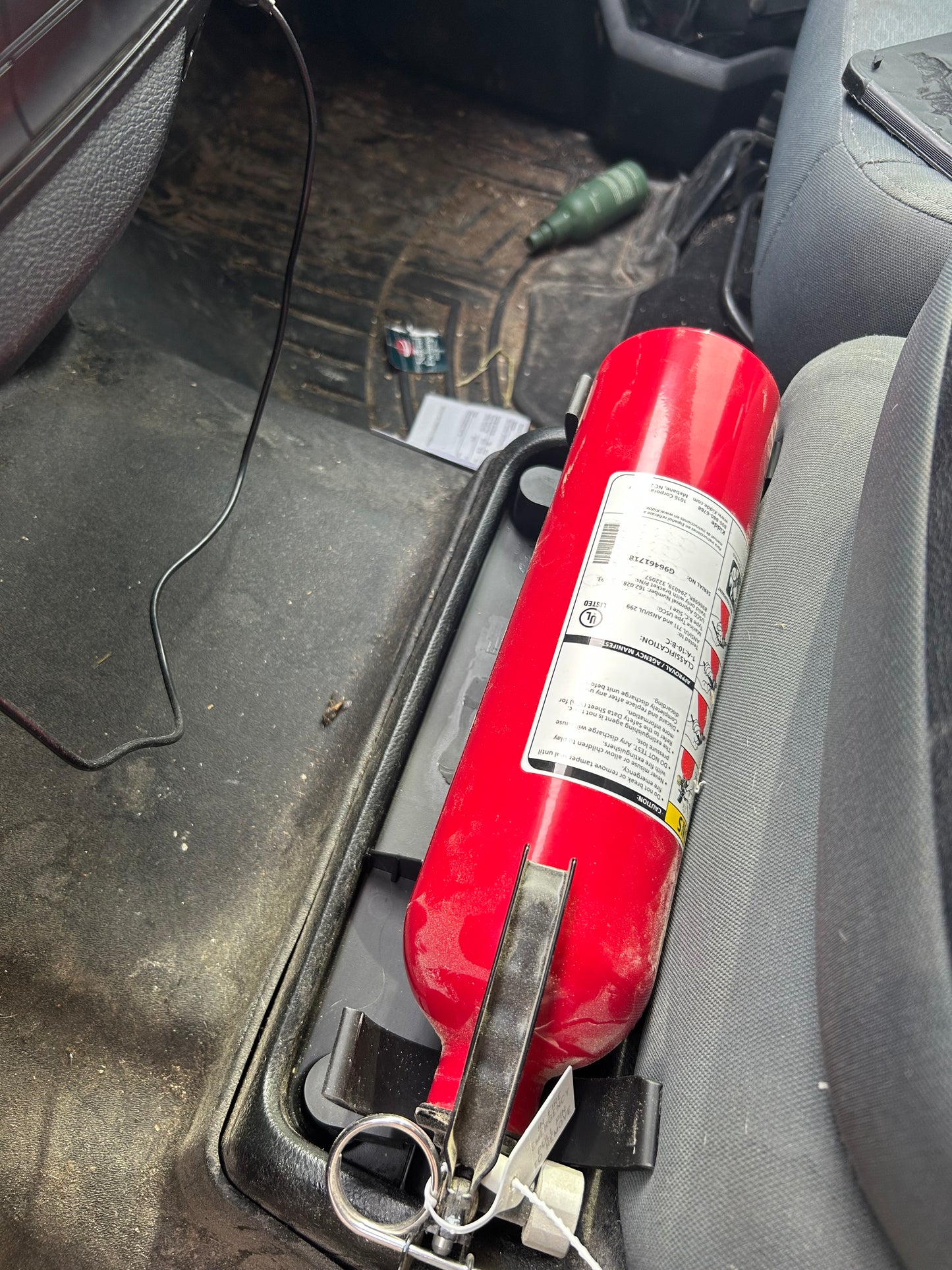 13-18 Ram Fire Extinguisher Mount